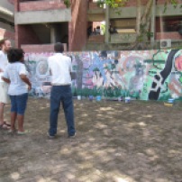 Mural painting project at BCC